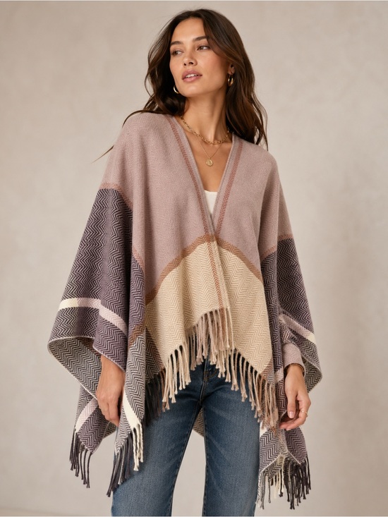 Sweaters - 🎉5 for $45🎉 Breezy Lane poncho cover up one size s,M,L